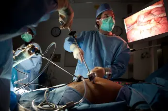 Laparoscopic vs open surgery — keyhole incisions compared at Dhaara Speciality Hospital