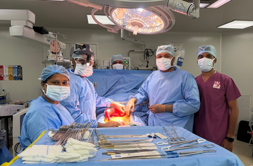 Expert surgical team at Dhaara Speciality Hospital Yelahanka